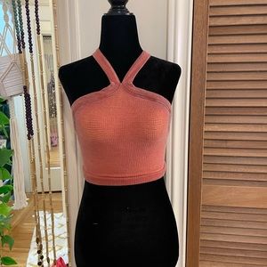 UO criss cross crop top
